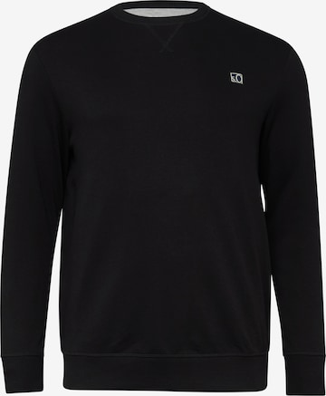 Sweat-shirt s.Oliver en noir : devant