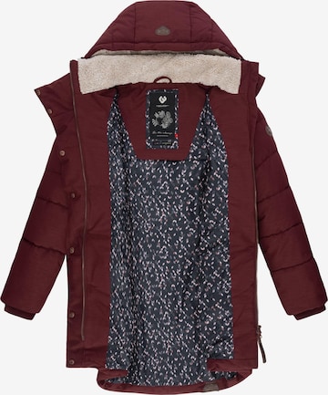 Manteau d’hiver 'Pavla' Ragwear en rouge