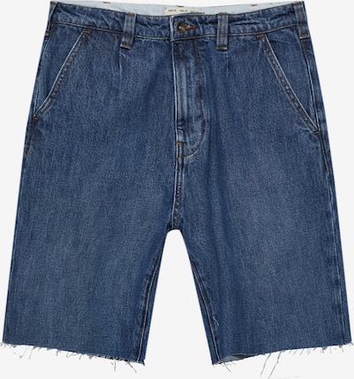 Jeans con pieghe Pull&Bear di colore blu denim, Visualizzazione prodotti