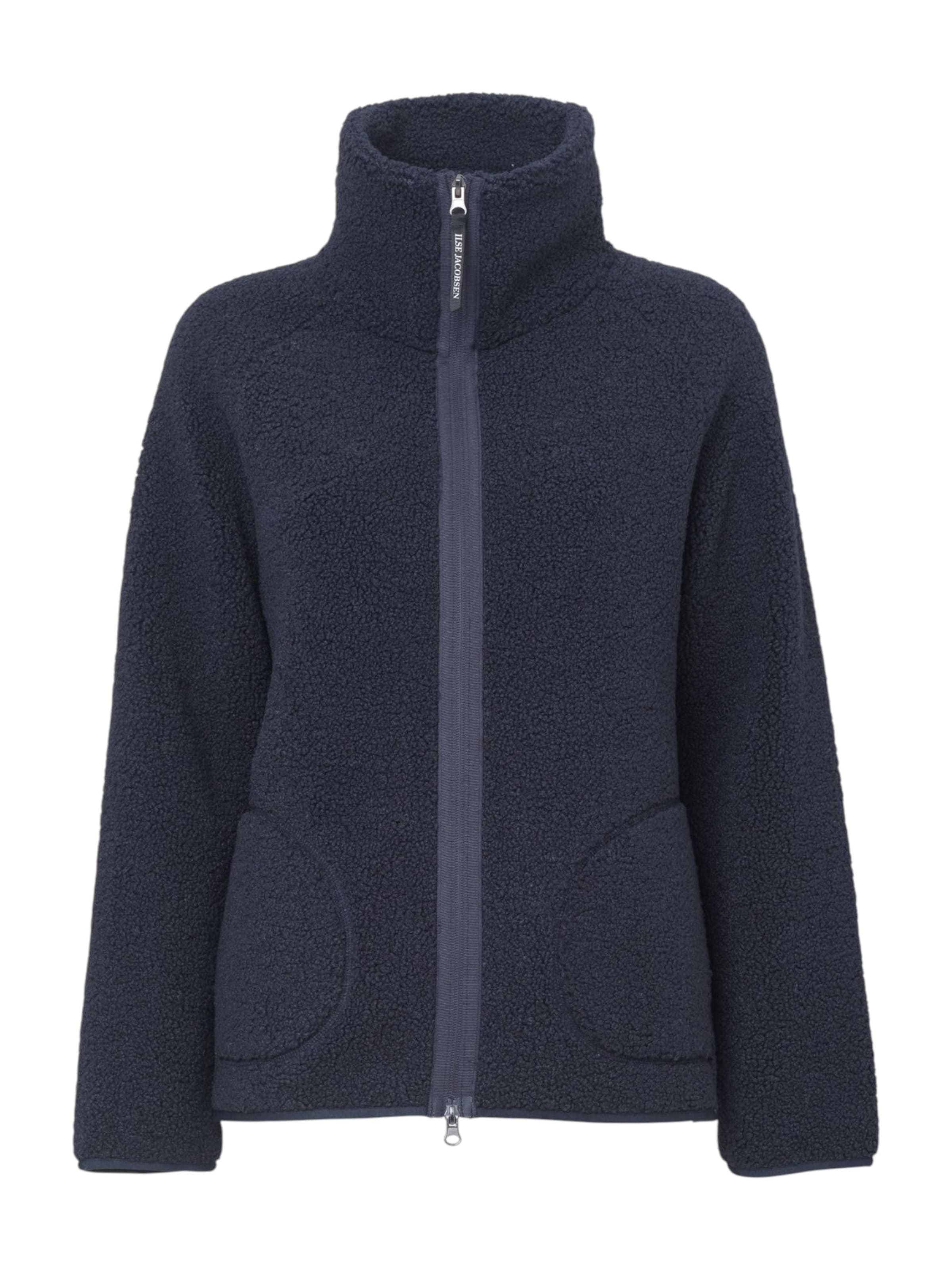 Veste en polaire ILSE JACOBSEN en bleu : devant