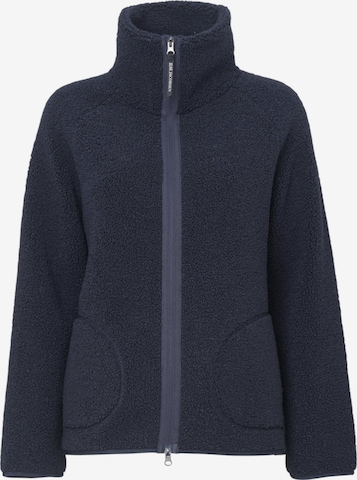 Veste en polaire ILSE JACOBSEN en bleu : devant