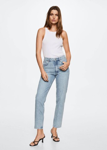 MANGO Regular Jeans in Blau