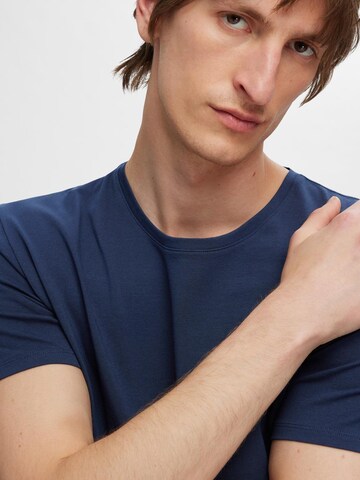 Maglietta 'Roland' di SELECTED HOMME in blu