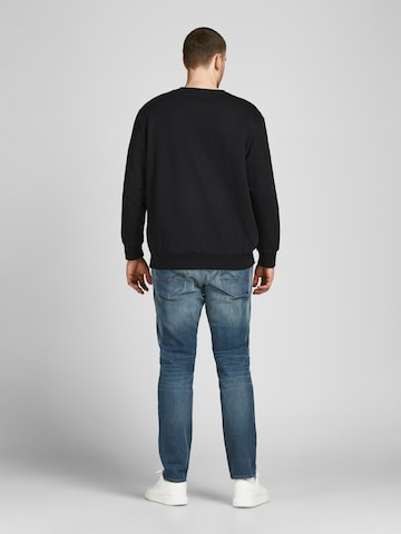 Jack & Jones Plus Sweatshirt in Schwarz