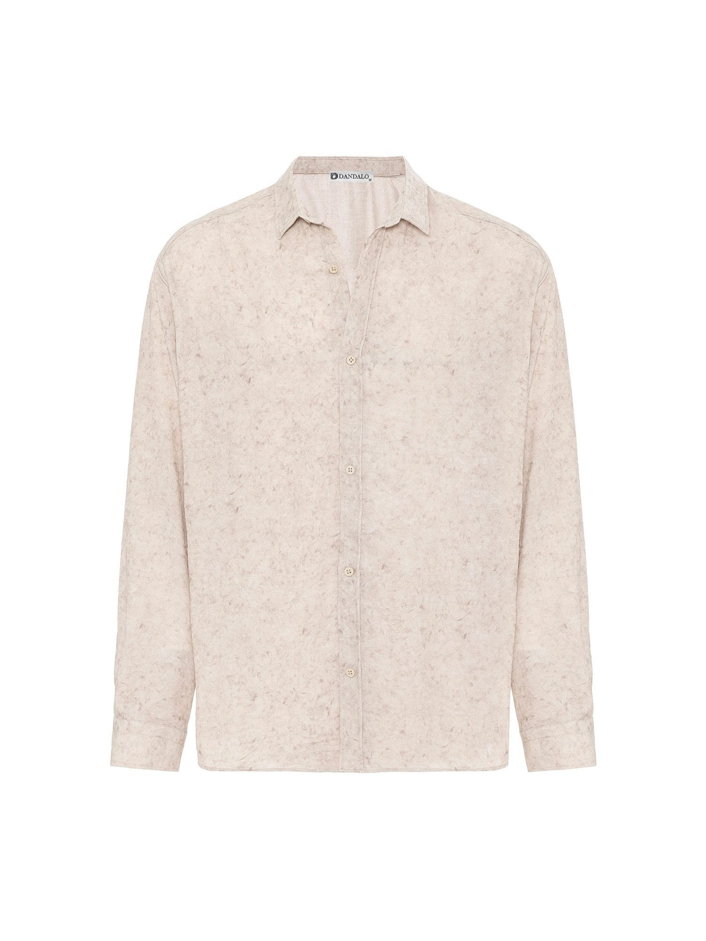 Fit confort Chemise Dandalo en beige : devant