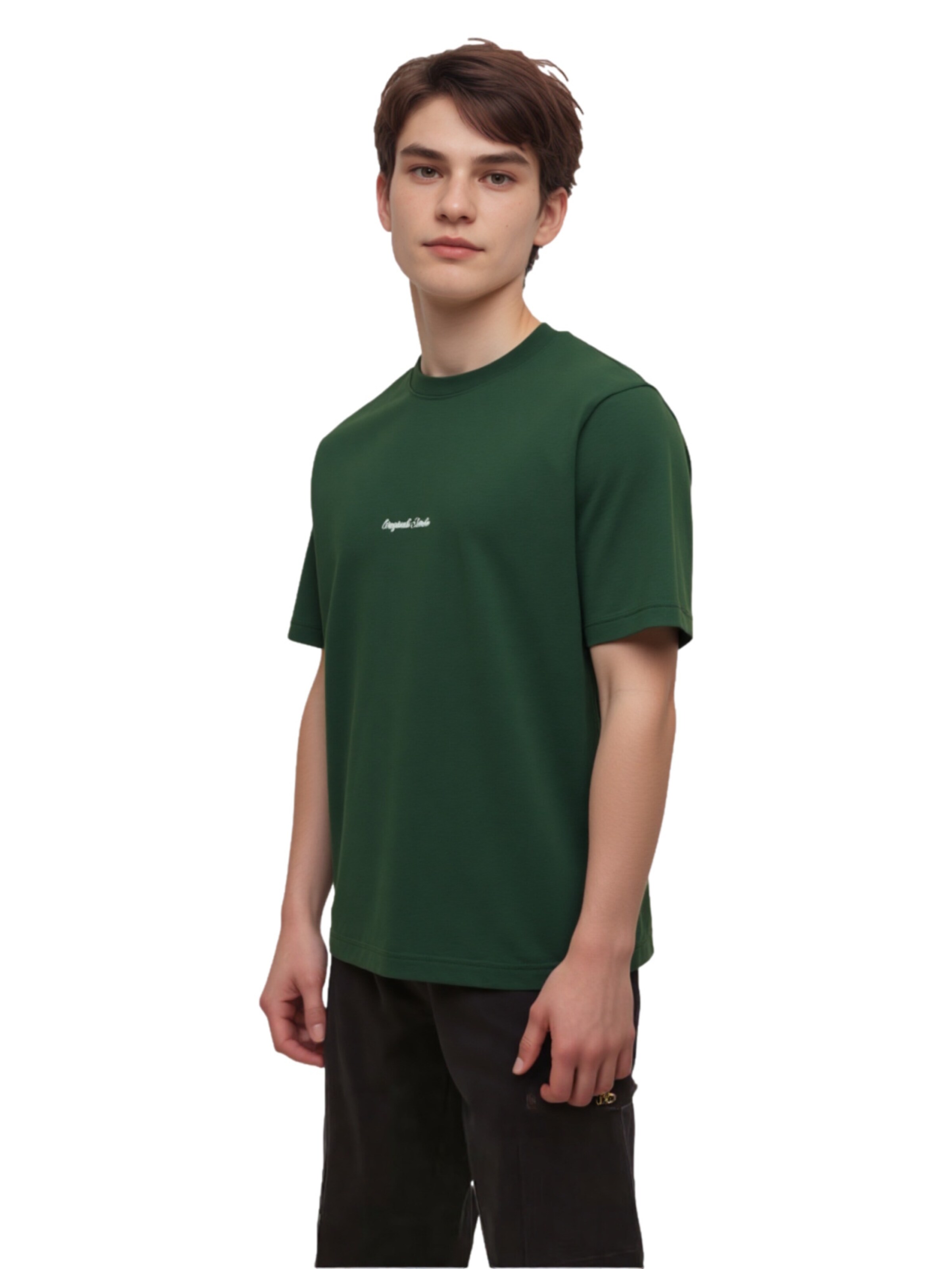 T-Shirt 'Norrebro' Jack & Jones Junior en vert