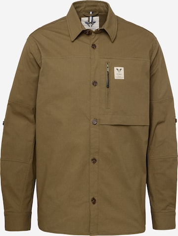 Regular fit Camicia di Fat Moose in verde: frontale