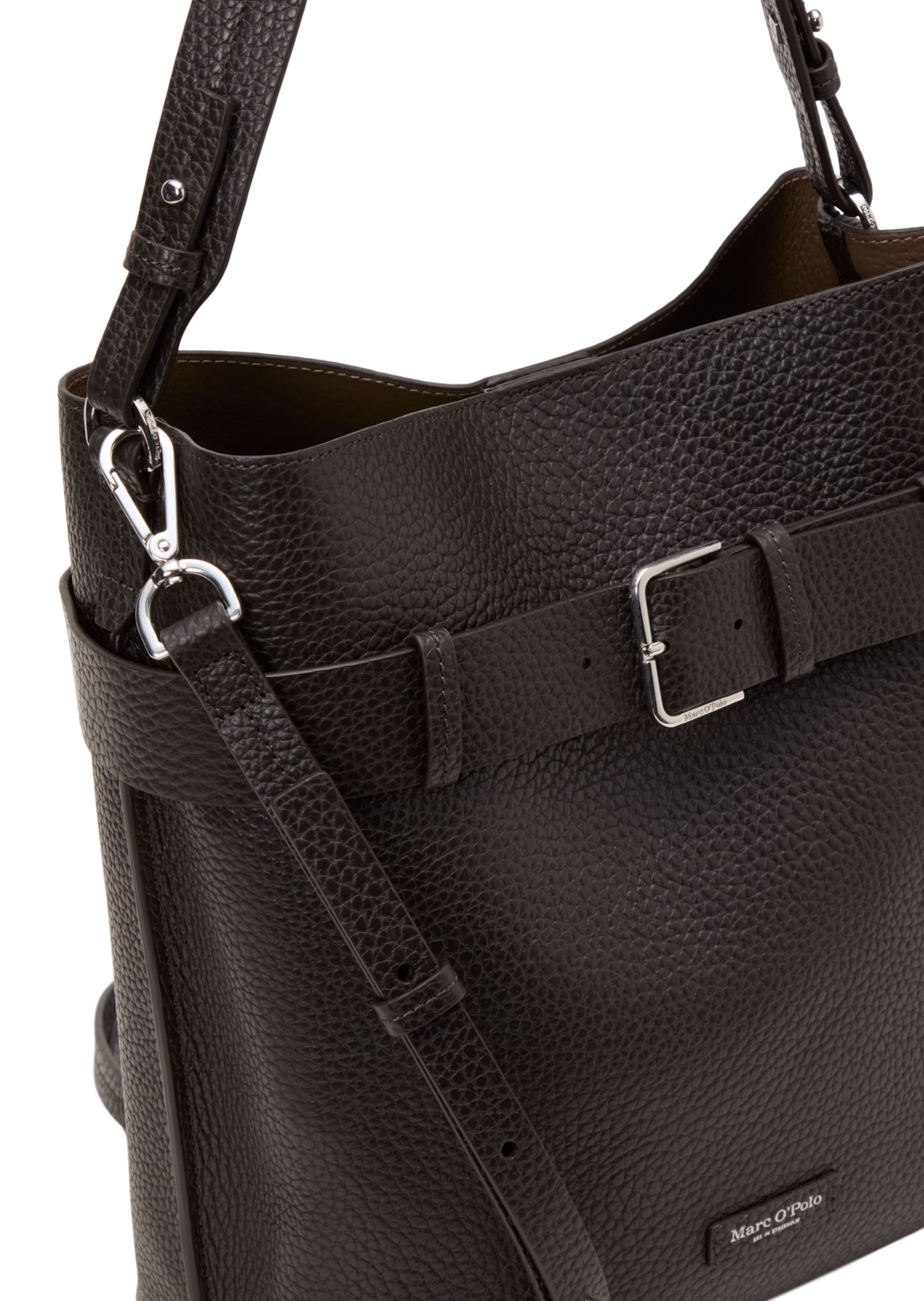 Marc O'Polo Shoulder bag 'Brinja' in Brown: front