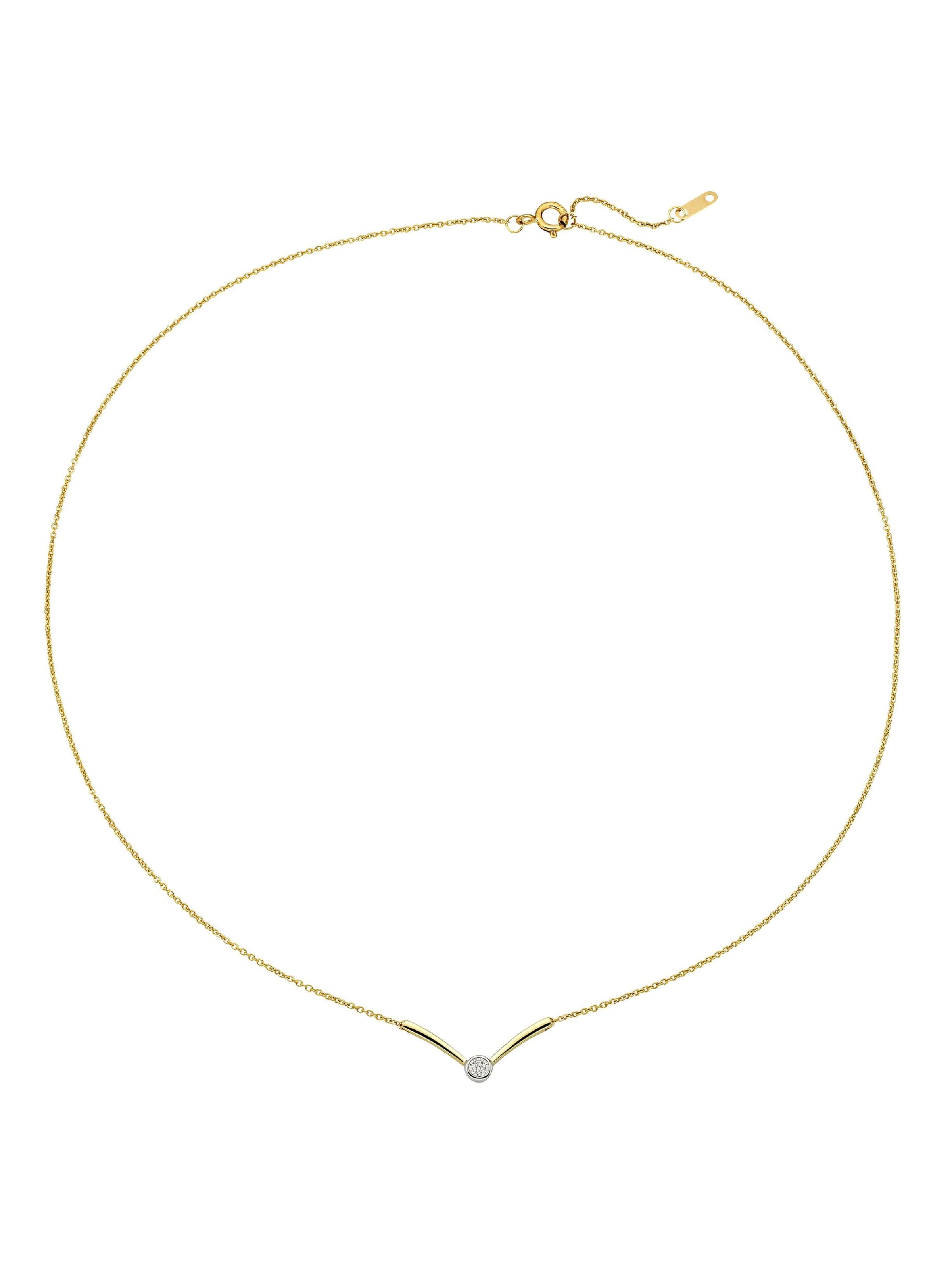 Diamonds by Ellen K. Kette in Gold: Vorderseite