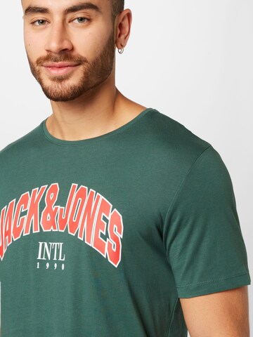 JACK & JONES T-Shirt 'CIRCLE' in Grün