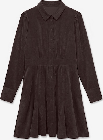 VERO MODA Blousejurk 'AWAne' in Bruin: voorkant