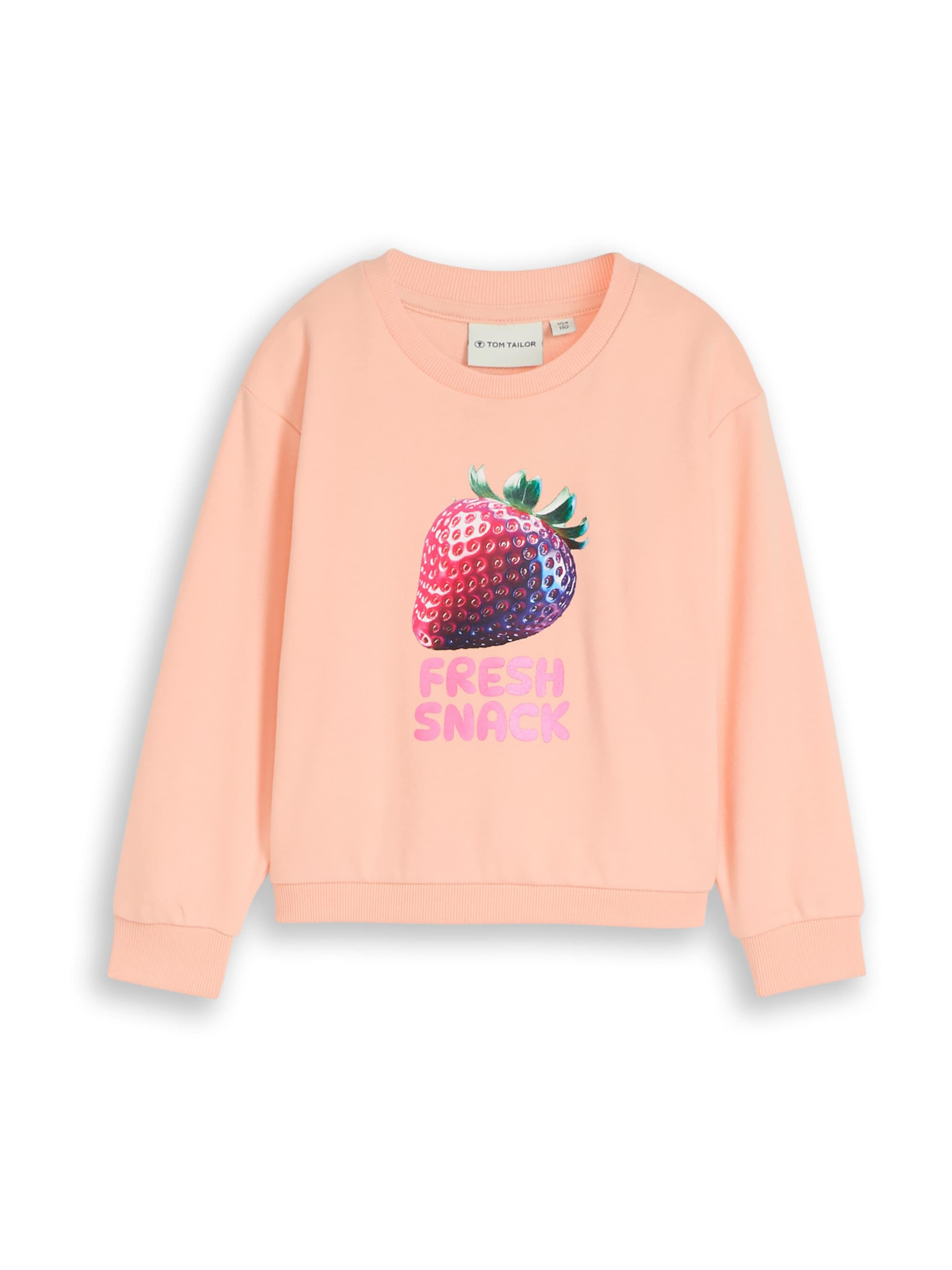 TOM TAILOR - Sudadera en naranja: frente