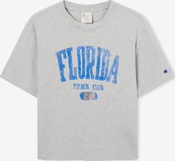 Tricou de la Champion Authentic Athletic Apparel pe gri: față