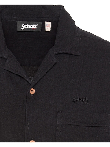 Schott NYC Shirt in Black