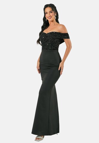 Moda Minx Abendkleid in Schwarz