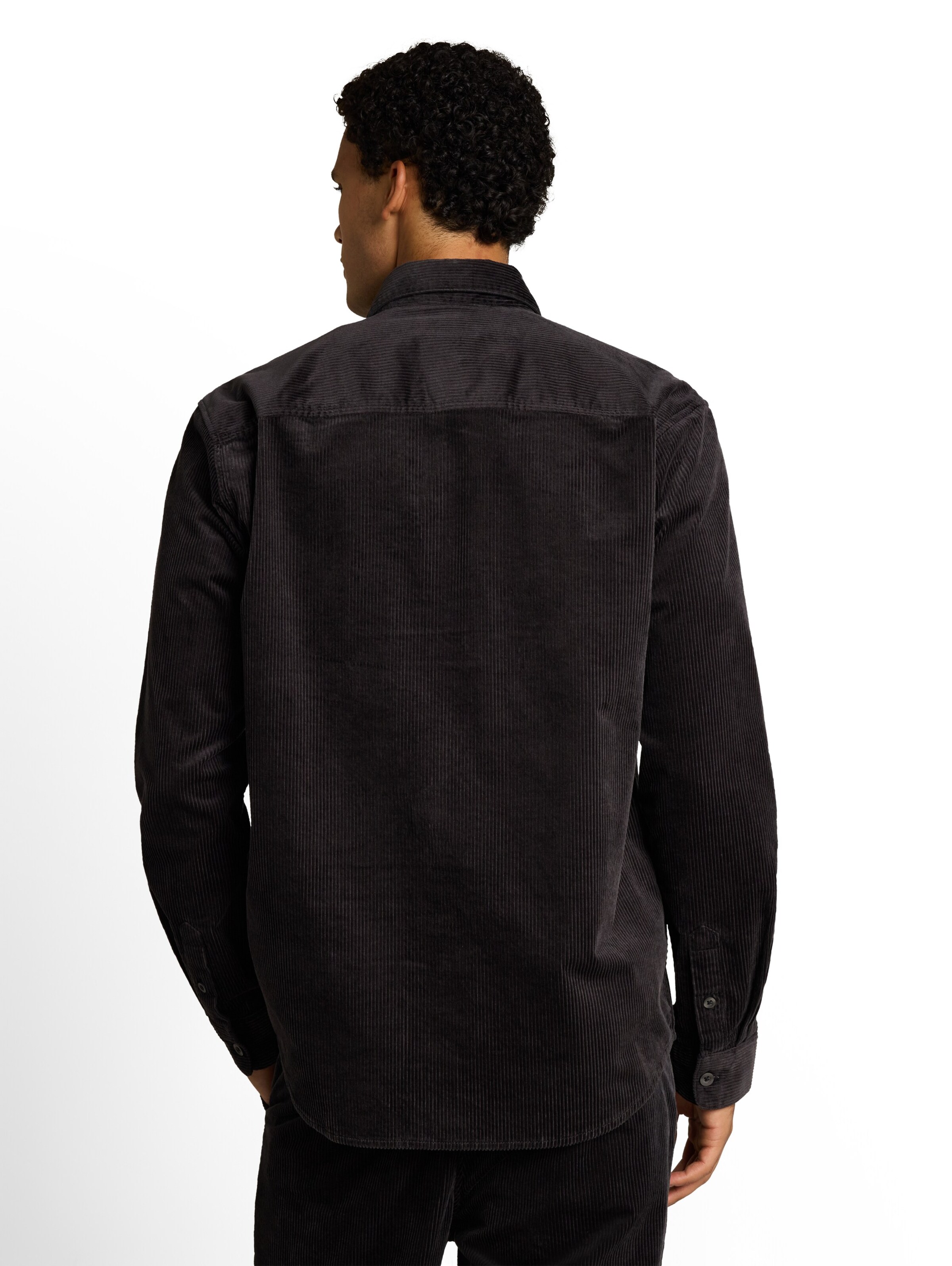 TOM TAILOR DENIM Regular fit Overhemd in Grijs