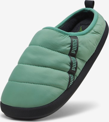 PUMA Slippers 'Scuff' in Green: front