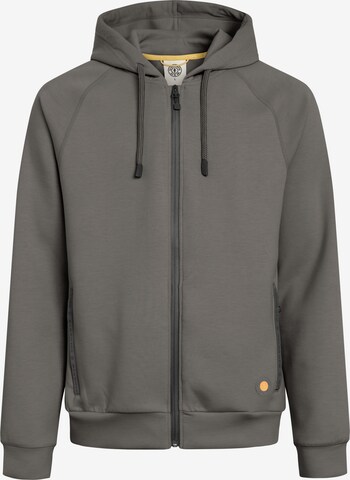 Veste de sport 'Gene' GOLD´S GYM APPAREL en gris : devant