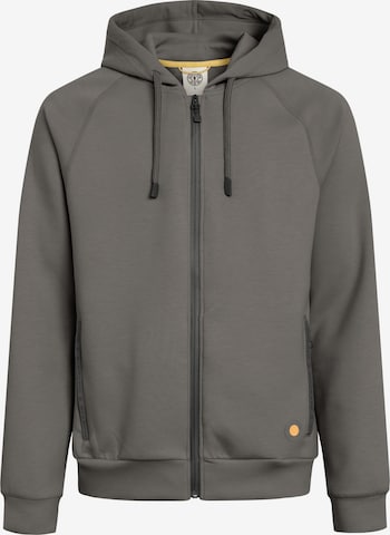 GOLD´S GYM APPAREL Athletic Jacket 'Gene' in Grey: front