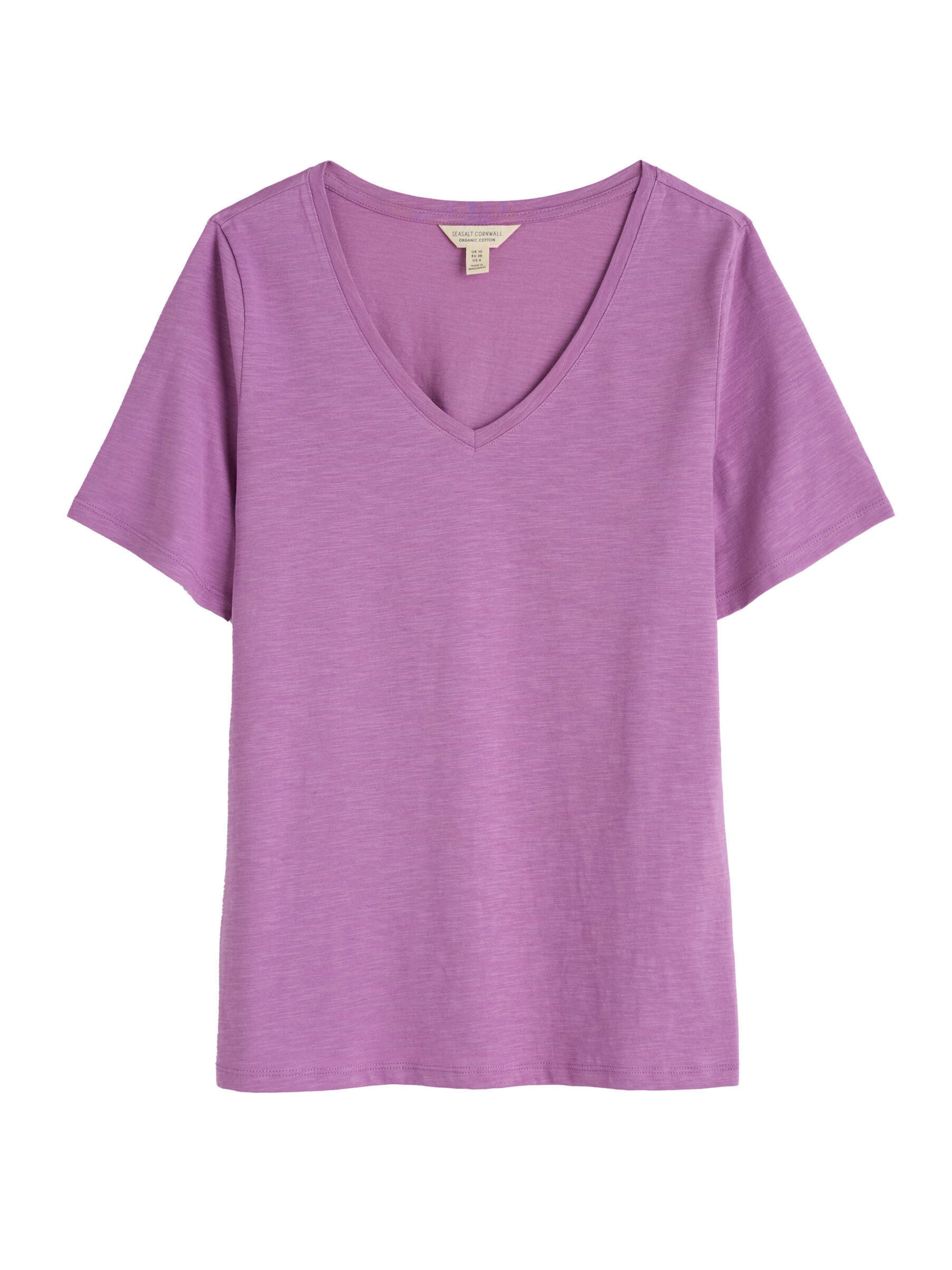 Seasalt Cornwall Shirt 'Burdock' in Purple: front