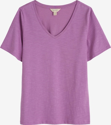 Seasalt Cornwall Shirt 'Burdock' in Lila: voorkant