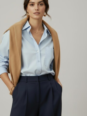 WEARABLE STORIES Blouse 'Luna' in Blauw