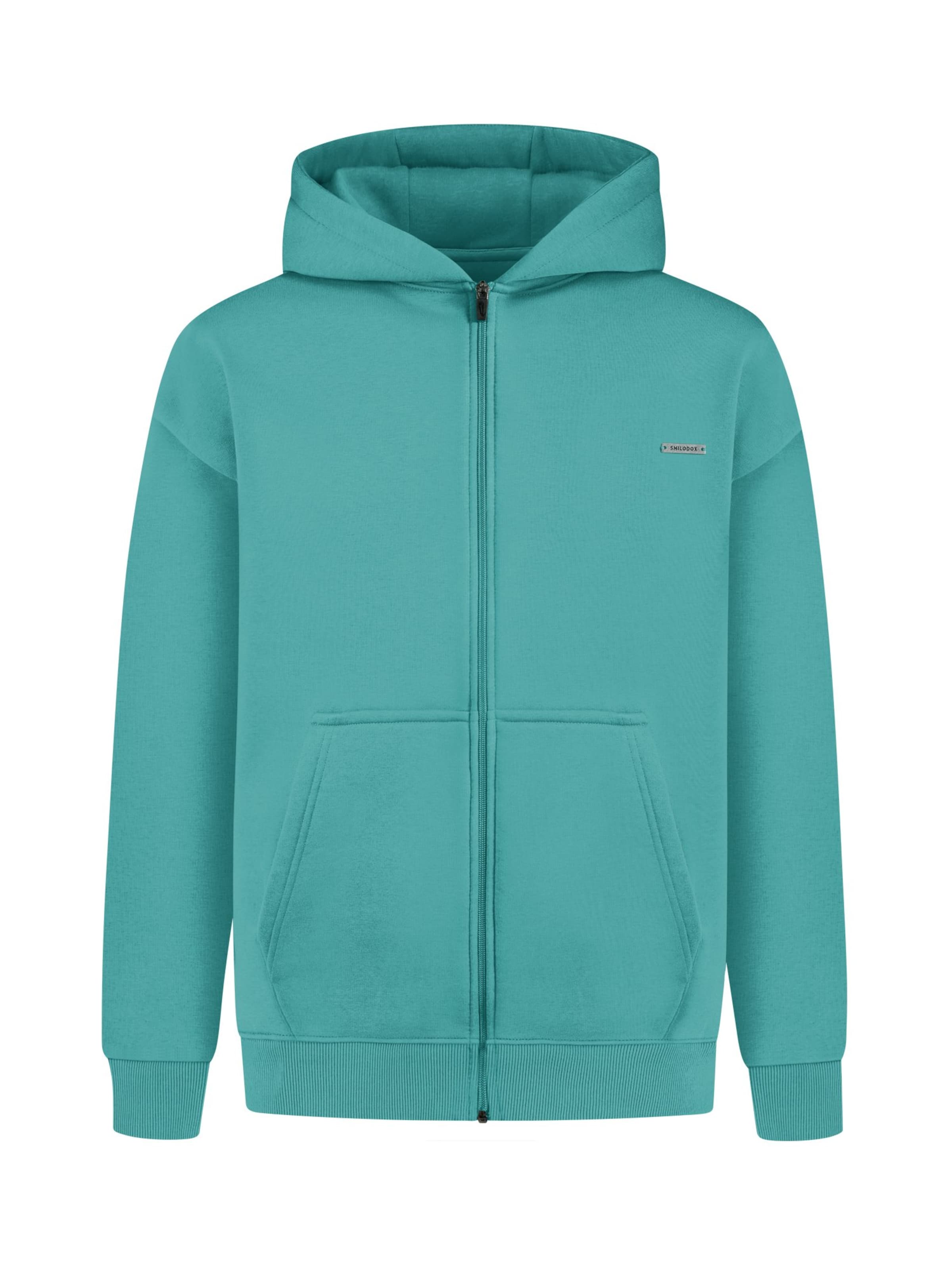 Smilodox Sweat jacket in Blue: front