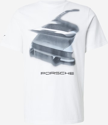 T-Shirt 'Porsche Legacy' PUMA en blanc : devant