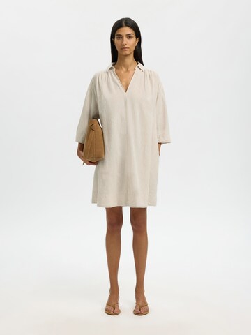 SELECTED Kleid 'SLFLUISA-TALIA' in Beige