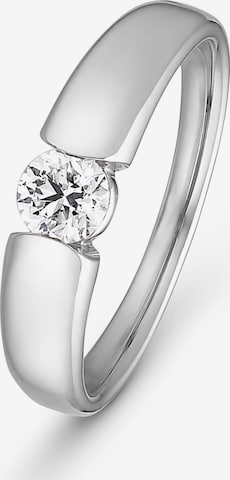 CHRIST Ring in Weiß: Vorderseite
