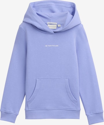 TOM TAILOR Sweatshirt in Purple: front