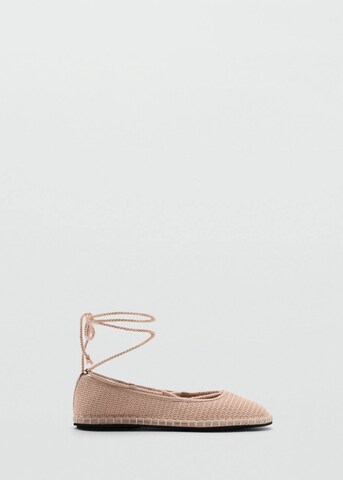 MANGO TEEN Ballerina 'Geryr' in Beige