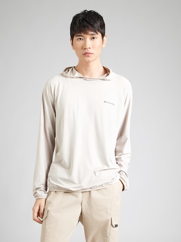 COLUMBIA Sports sweatshirt 'Skien Valley' in Brown: front