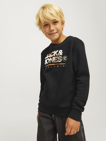 Jack & Jones Junior Sweatshirt 'JJLUKE' in Schwarz