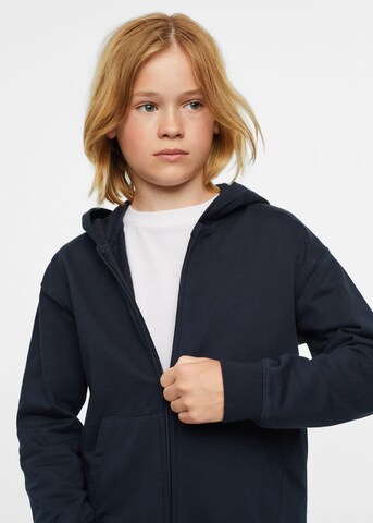 MANGO KIDS Sweatjakke 'Francia' i blå