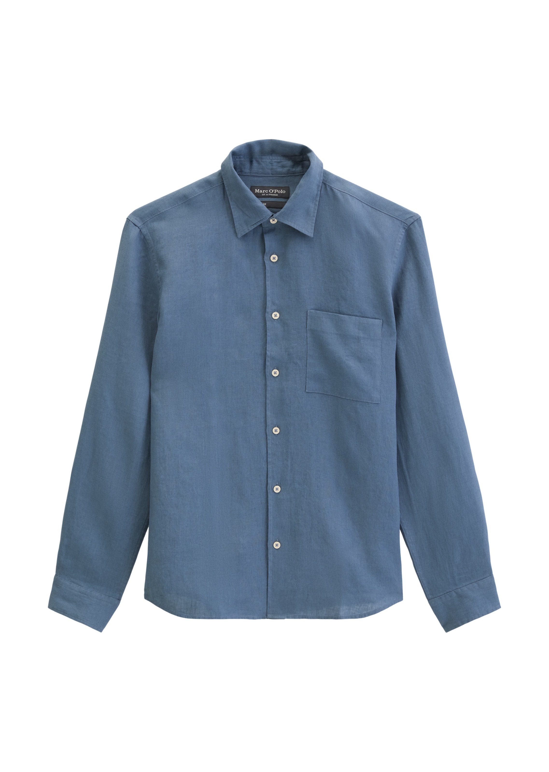 Marc O'Polo Button Up Shirt in Azure, Item view