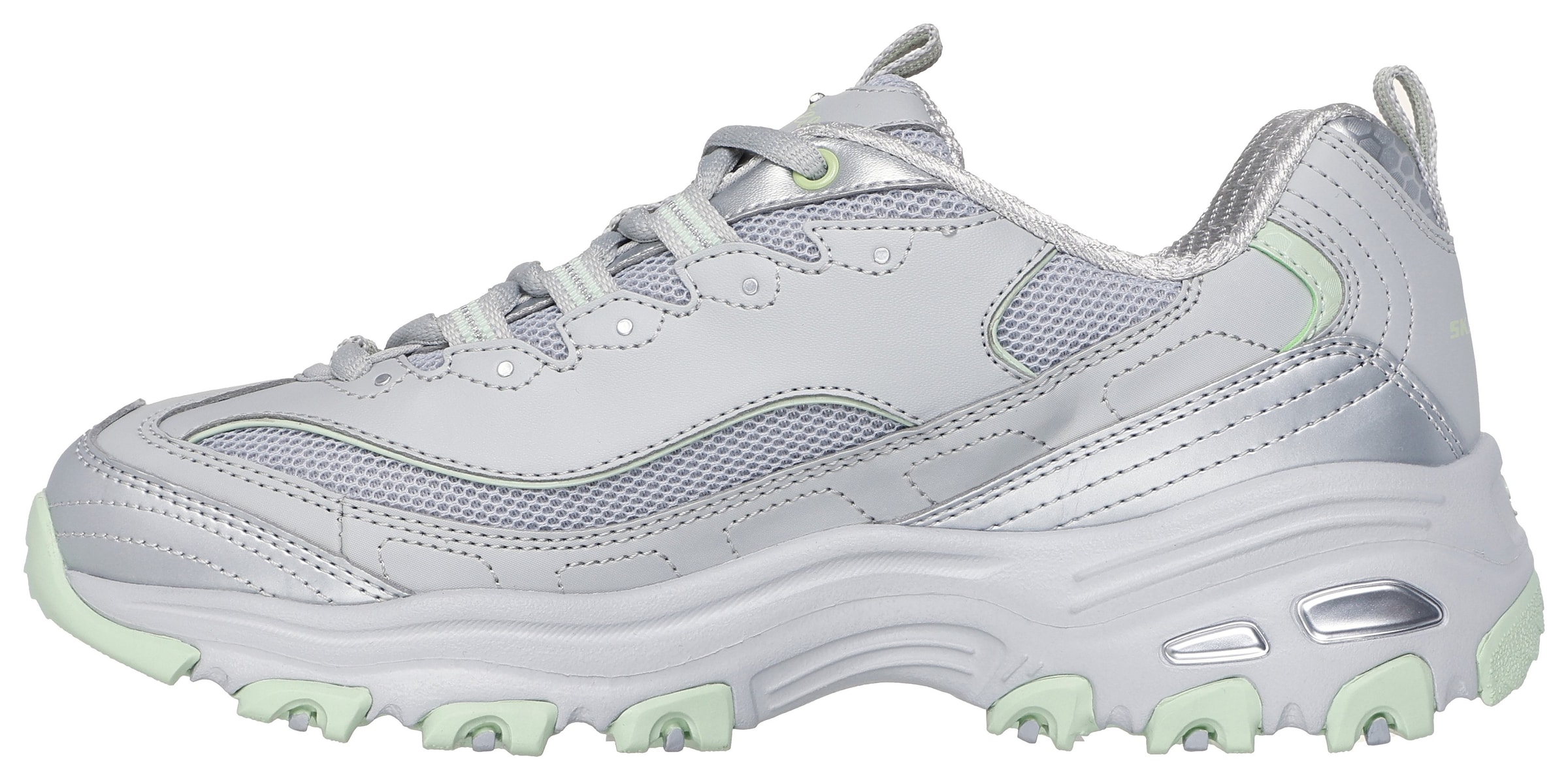 SKECHERS Sneaker in Grau: Vorderseite