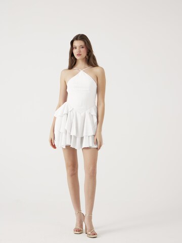 HOLLY LOLLY Dress in White: front