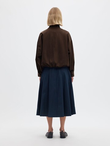 SELECTED Between-season jacket in Brown