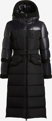 Cappotto invernale 'JULITA2' di khujo in nero: frontale