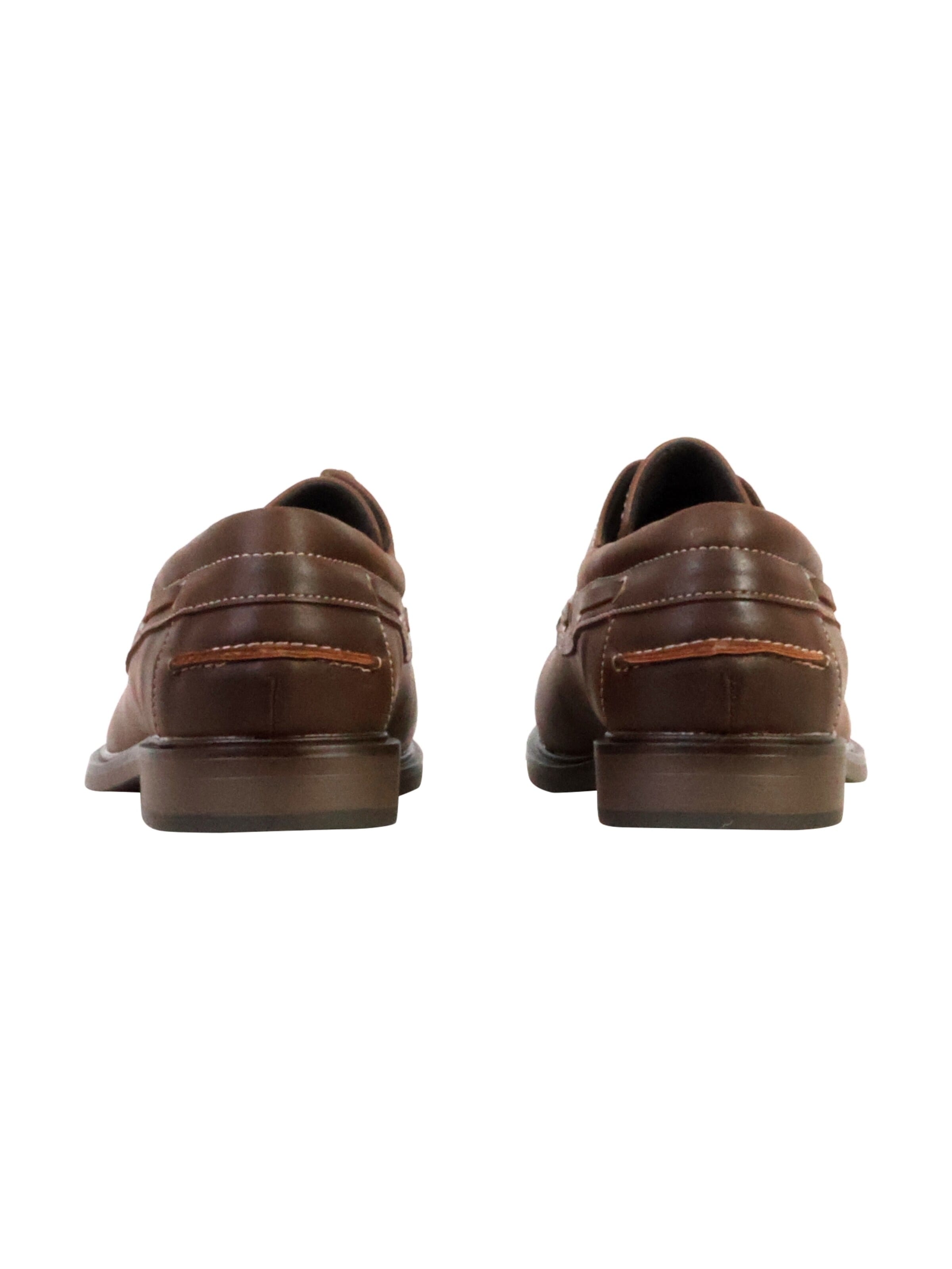 Super Mode Slip-ons 'Schnür-Mokassin' in Brown