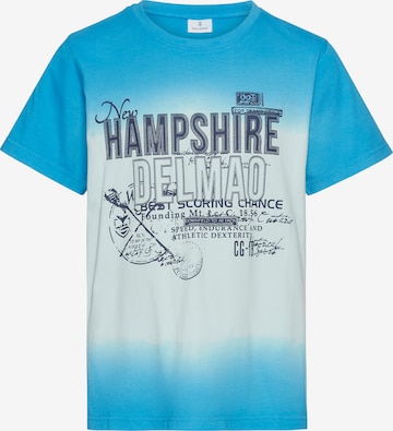 DELMAO T-Shirt in Blau: Vorderseite