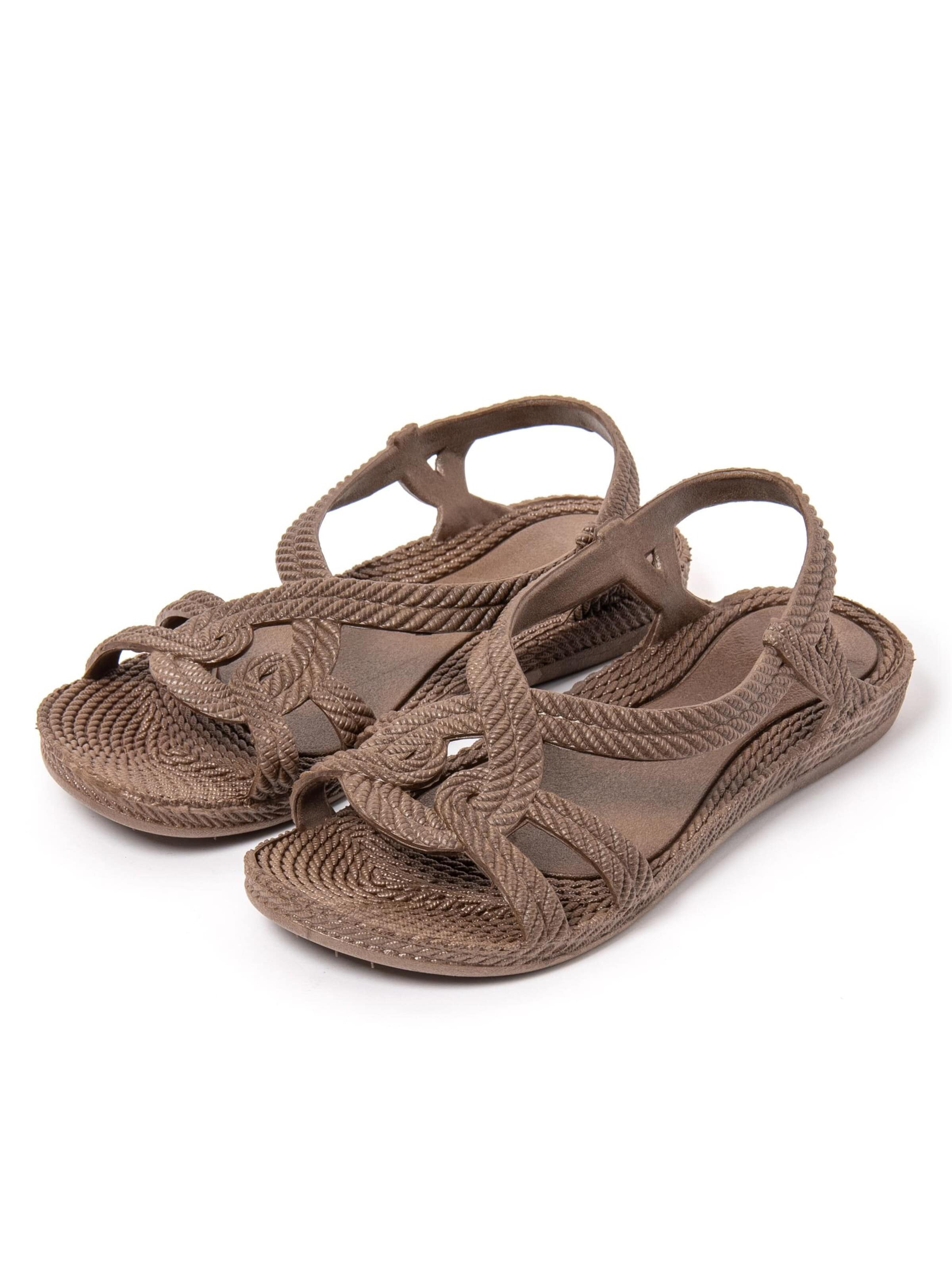 Brasileras Sandal 'Esmirna' in Brown