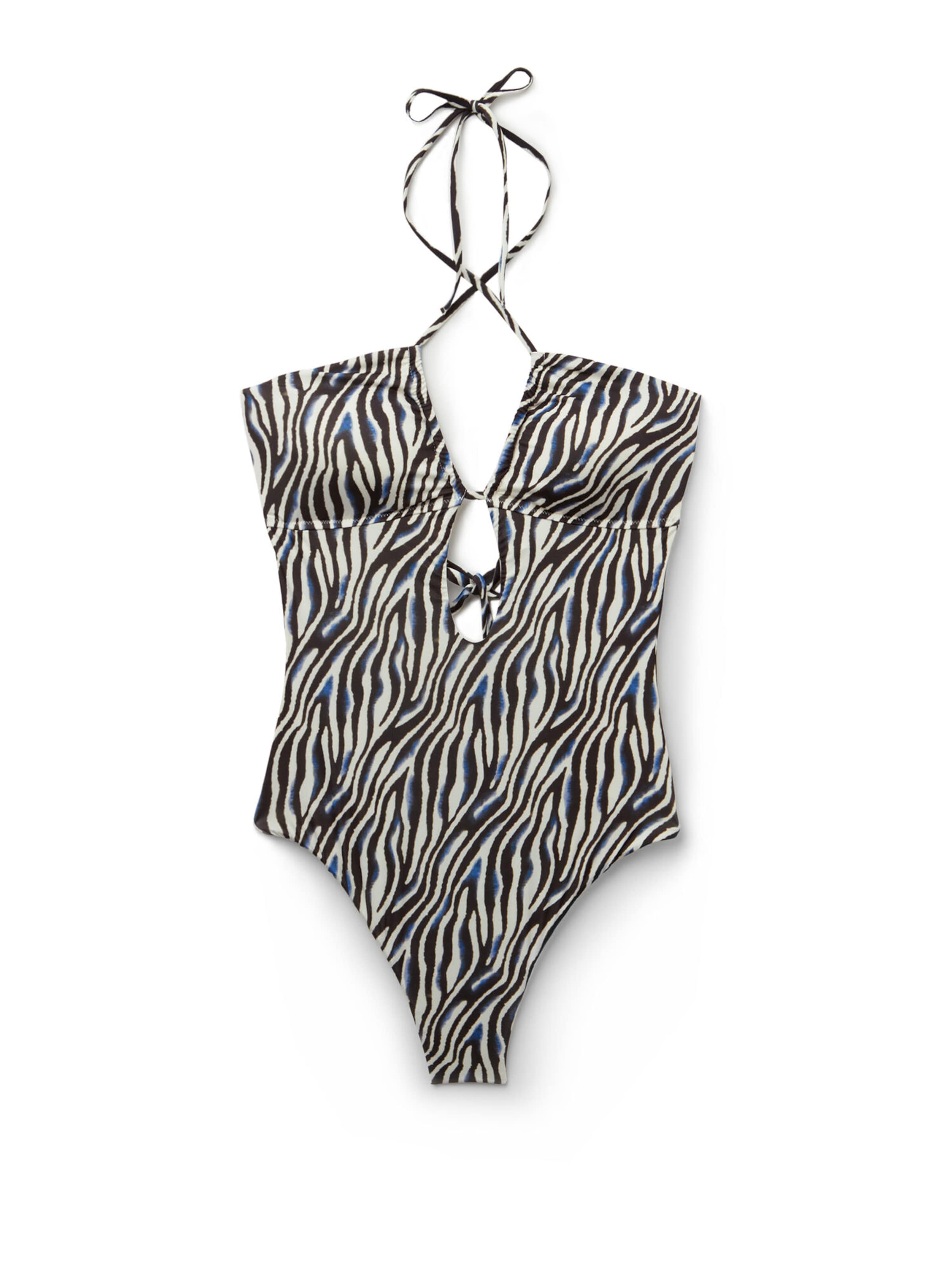 Tezenis Swimsuit 'Safari Luxe' in Black: front