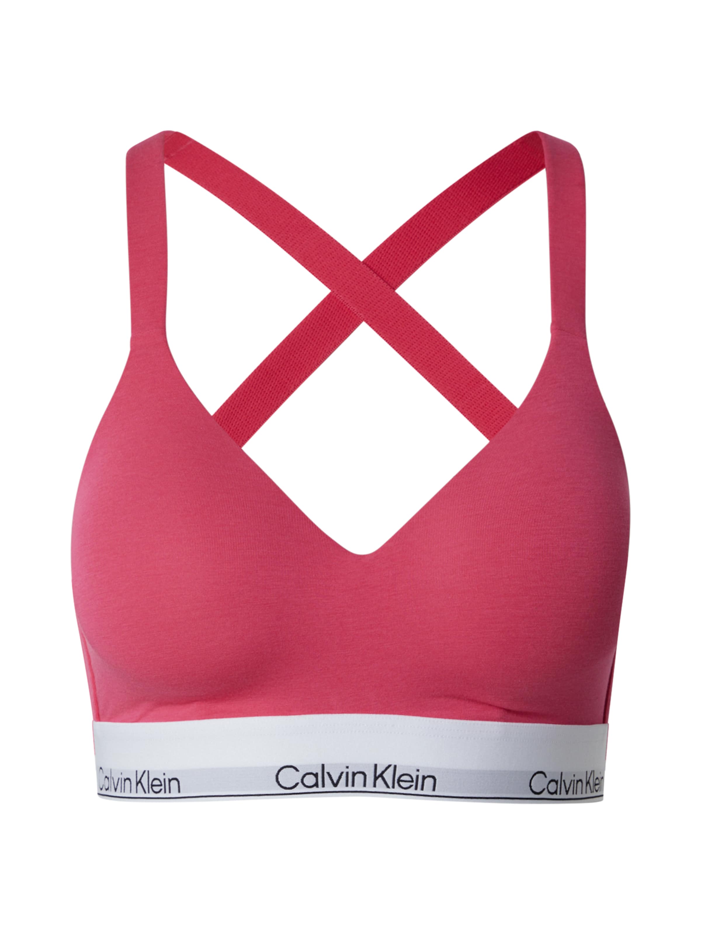 Calvin Klein Underwear Bustier Melltartó - rózsaszín: elől