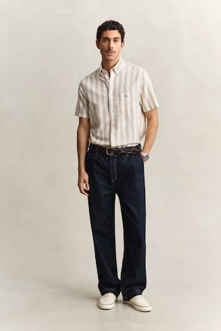 GANT Regular Fit Hemd in Beige