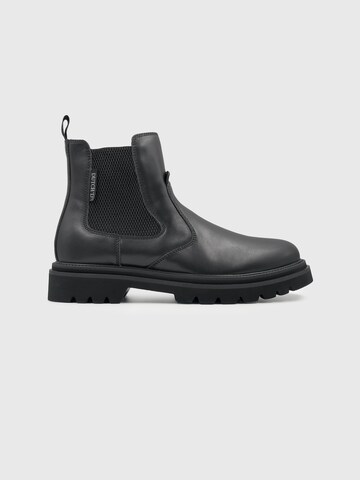 Dutch'D Chelsea Boots 'Raw' in Schwarz
