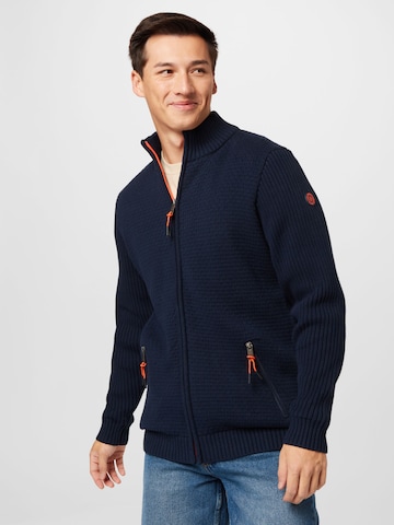 FQ1924 Knit Cardigan 'Kyle' in Blue: front