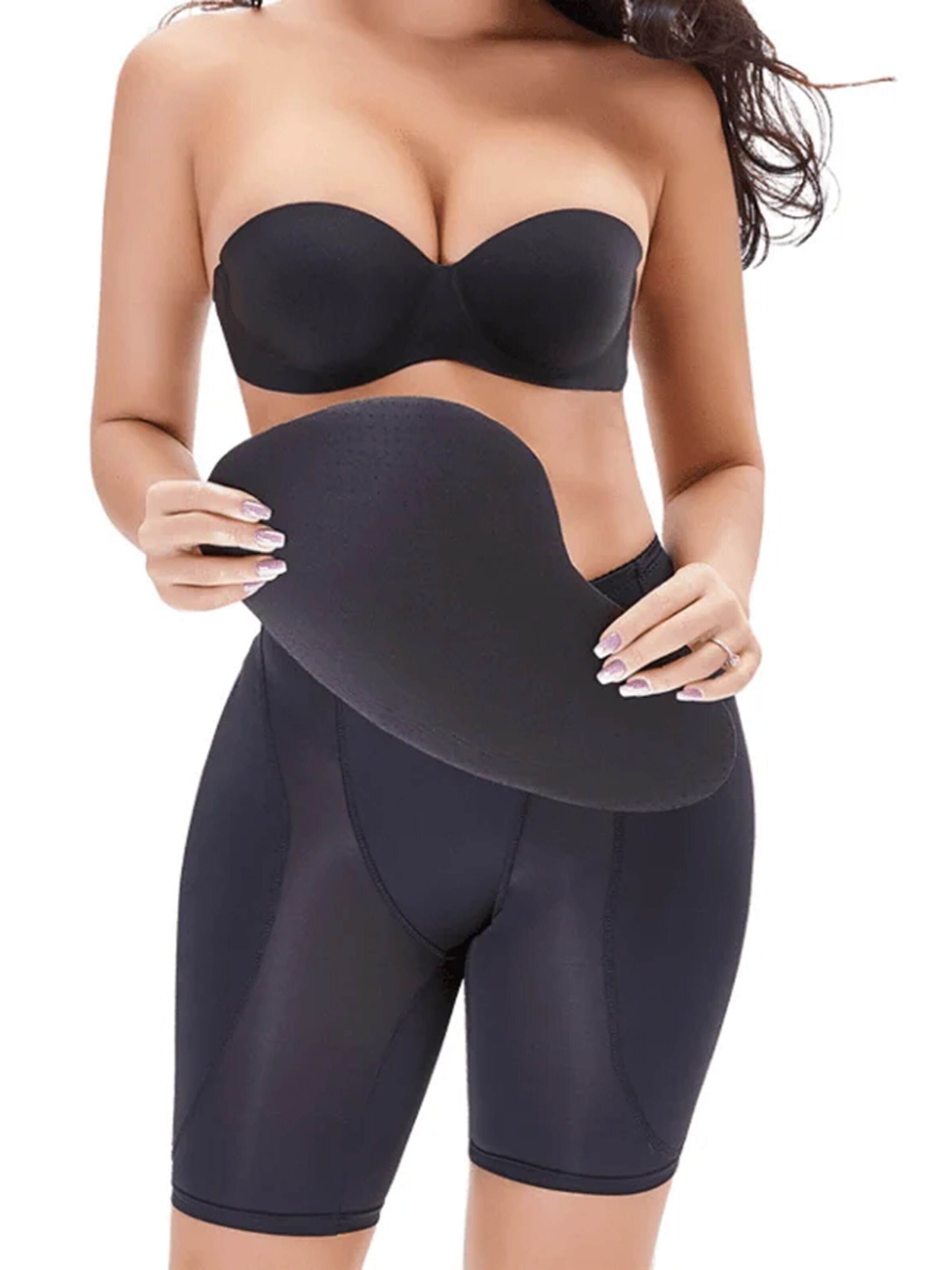 Shapetape Shapingbroek 'Hip lifter broekje met vulling' in Zwart