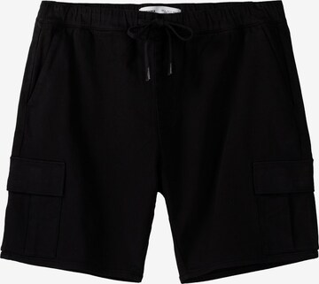 Bershka Loosefit Shorts in Schwarz: predná strana